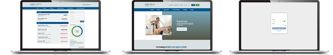 fragmented banking app interface before redesign scattered elements poor visual hierarchy